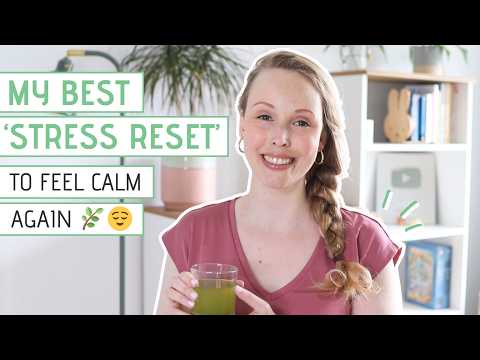 A Simple Self Care Routine to Heal Stress Naturally (From Chaos to Calm 😌🌿)