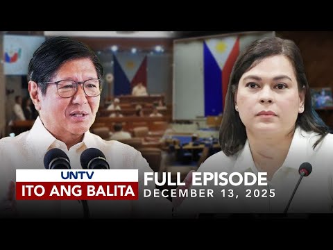 UNTV: Ito Ang Balita Weekend Edition | December 13, 2025