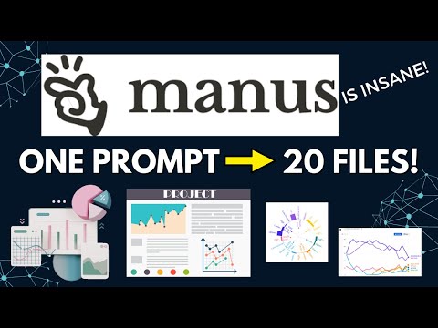 I Used ONE Prompt in Manus AI and Got 20+ Research Files! Manus AI is INSANE!