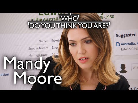 Mandy Moore finds Australian connection! | Who Do You Think You Are? (U.S.)