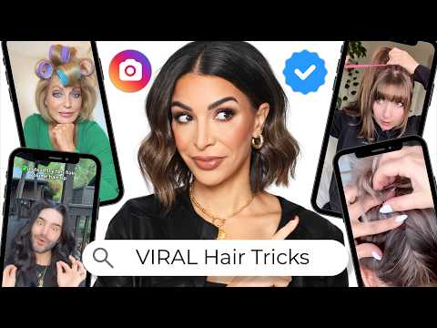 REACTING TO VIRAL HAIR HACKS
