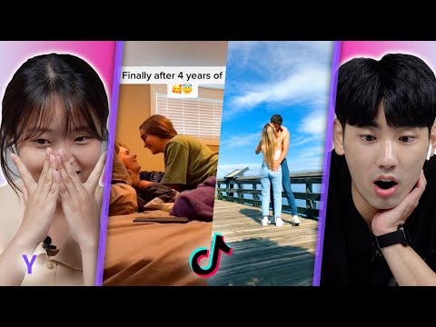 Korean Best Friends React To TikTok ‘Tried To Kiss My Best Friend’ Challenge for the first time | Y