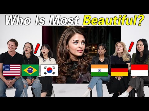 Which Countries Have The Most Beautiful Women? l USA, Brazil, Korea, India, Germany, Indonesia