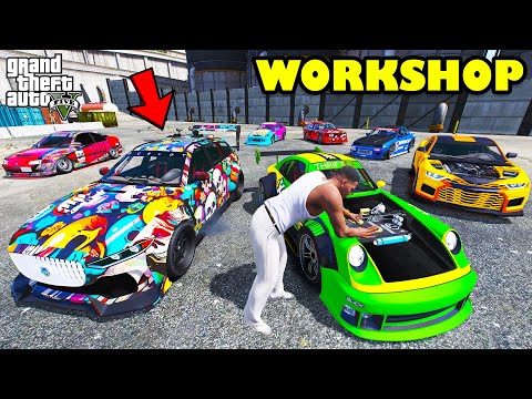 Franklin Participated In Biggest Modified Car Show In GTA 5 | SHINCHAN and CHOP