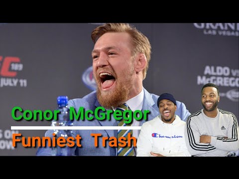 THIS GUY IS HILARIOUS๐๐...Conor McGregor Funniest Trash Talks (REACTION)