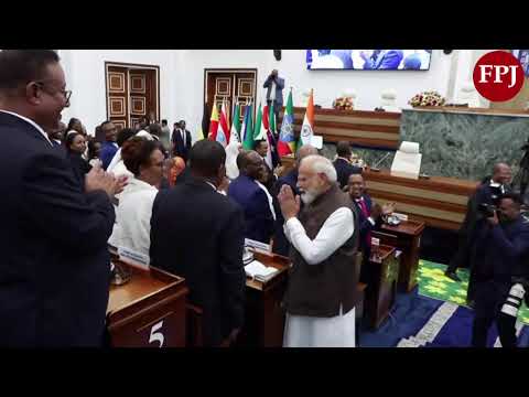 LIVE : PM Narendra Modi point Session of the Ethiopian Parliament