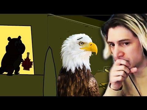xQc Reacts to 'Casually Explained: The Greatest Country on Earth'