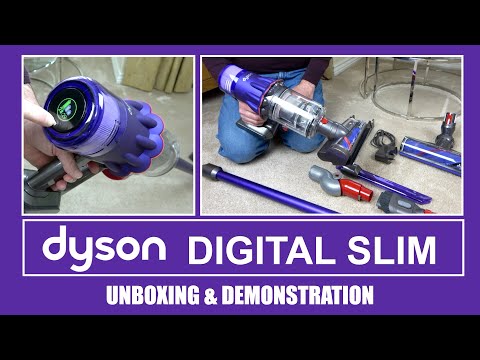 Dyson Digital Slim Cordless Vacuum Cleaner Demonstration & Review
