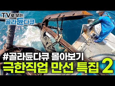🏅오늘도 결국 만선 2탄!✨ 밤낮없이 휘몰아치는 🌊파도에도 거침없이 바다와 맞서는 어부들의 만선 출항기!┃갈치 가자미 양미리 붕장어 옥돔┃만선 특집┃극한직업 몰아보기┃#골라듄다큐