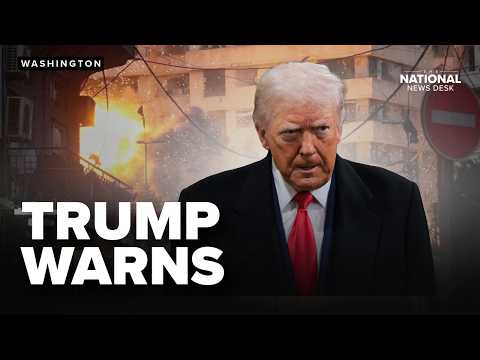 Trump warns US could 'MASSIVELY BLOW UP' major gas field