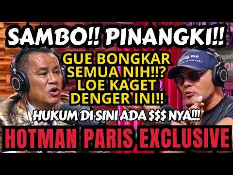 YA TUHAN TERNYATA GINI‼️- HOTMAN PARIS AKHIRNYA BICARA!! - Deddy Corbuzier Podcast