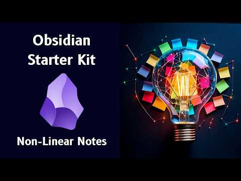 Obsidian For Beginners 📝 Non-Linear Note Taking, Plugins & Templates