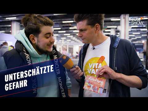Cool, bunt, harmlos? Warum Vapen nicht weniger gefährlich ist als Rauchen | heute-show spezial