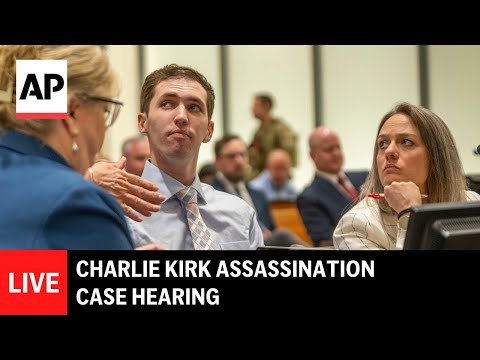 LIVE: Charlie Kirk assassination case hearing