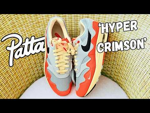 Patta x Air Max 1 Wave "Hyper Crimson" - Waaay Better in hand - QUICKLOOK #patta