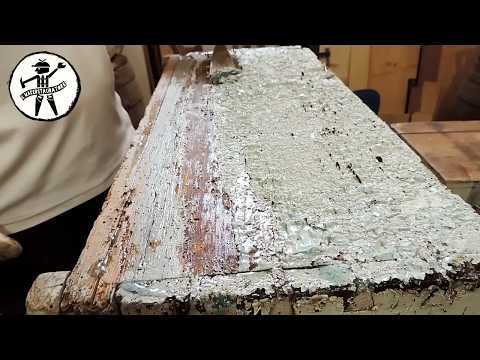 restoration of an ancient centenary chest