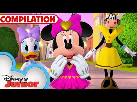 Minnie's Bow-Toons! | NEW 20 Minute Compilation | Part 4 | Party Palace Pals | @disneyjr