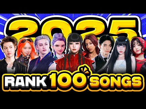 👑 Rank These 100 K-pop Songs of 2025! 🏆🥇 ANSWER - KPOP QUIZ 🎵