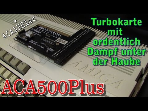 ACA500plus - eine Turbokarte für den Commodore Amiga 500/500+