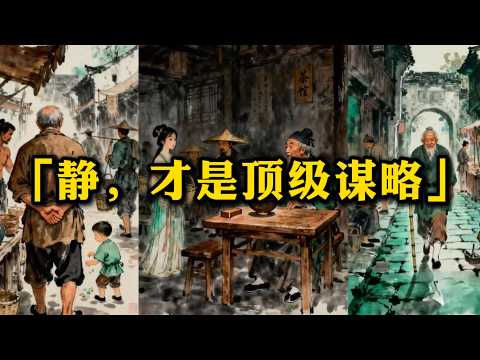 鬼谷子警告：一急就输，真正的强者都在“静中赢局”#强者思维#思维格局#认知觉醒#权谋智慧