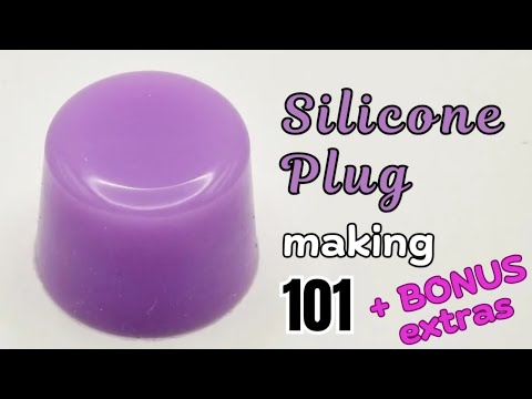 Silicone Plug making 101 + BONUS extras #resin