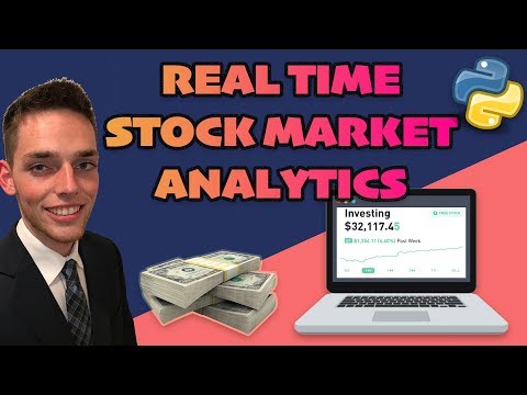 Real Time Stock Market Data Analysis with Python - Five Minute Python Scripts