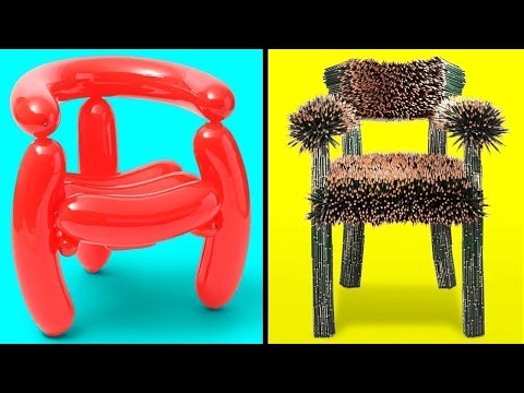 When Unusual Chairs Were Built for More Than Sitting