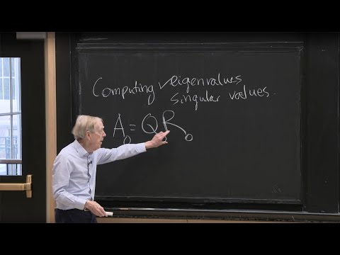 12. Computing Eigenvalues and Singular Values