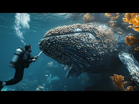 Whale's Body Was Covered in Thousands of Barnacles. What the Diver Did Next Left Everyone Speechless