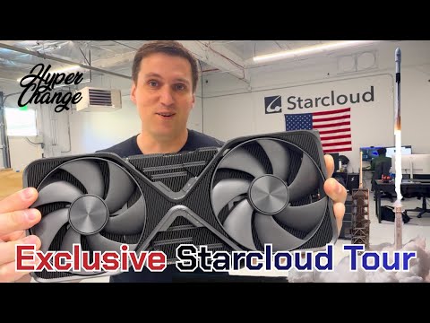 First AI Datacenters In Space! (EXCLUSIVE Starcloud Tour) 🛰️