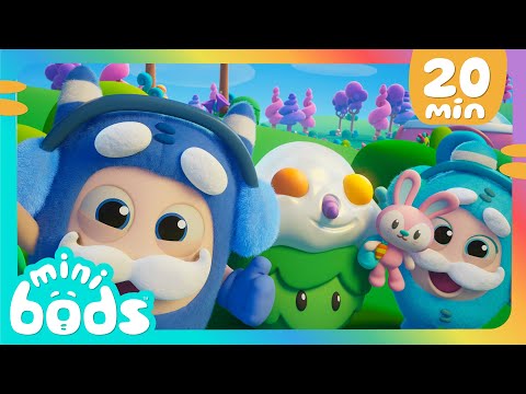 Pogo Shows Lulu Snow for the First Time! ☃️| Minibods | Preschool Cartoons
