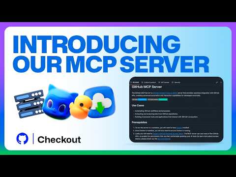 Introducing the GitHub MCP Server: AI interaction protocol | GitHub Checkout