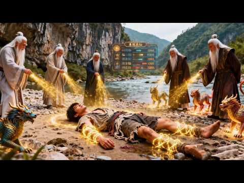 被四個姐姐毆打致殘，四肢殘疾的他被扔下山崖，誰料竟意外被天師賜予鍛體修仙系統，只需完成狩獵任務即可獲得萬倍修爲獎勵，廢柴制霸修仙界！#短劇 #drama #穿越 #逆袭 #爽文