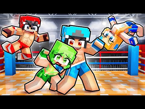 Having a WWE Family in Minecraft!