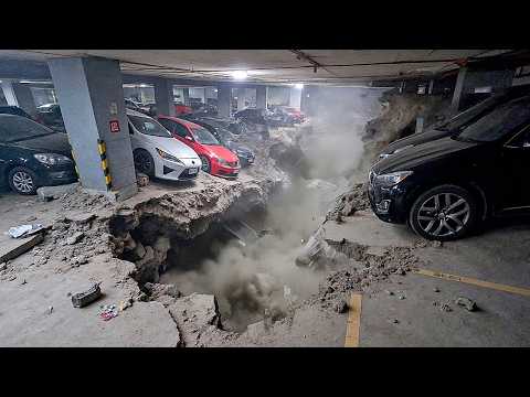 Unbelievable City Collapses and Mistakes Caught on Camera