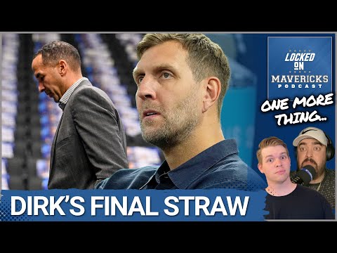 BETRAYAL: Dirk Nowitzki Distancing Himself from Mavs | More Nico Harrison Power Play Decisions
