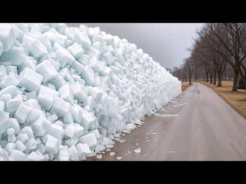 Satisfying Winter Moments Caught on Camera ❄️😍 #shorts #satisfying #winter #relax