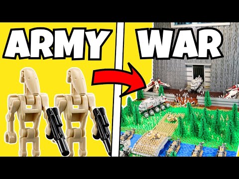 I Simulated a LEGO Star Wars BATTLE!