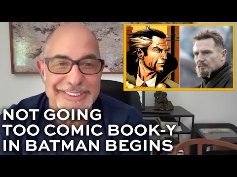 BATMAN BEGINS nearly went more comic book-y