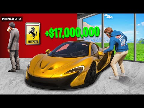 Robbing the MOST EXPENSIVE Cars in GTA 5 RP..