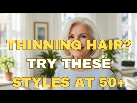 Looking younger with thinning hair? Yes these 4 styles will help