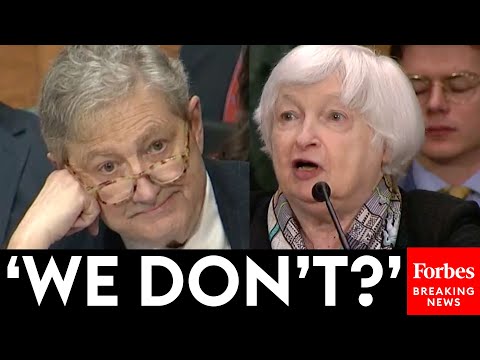 BREAKING NEWS: Janet Yellen Says 'We Don't Have To Get The Prices Down'—Then John Kennedy Reacts