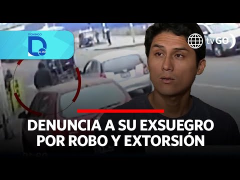 Acusa a su exsuegro del robo de su vehículo y de extorsionarlo | Domingo al Día | Perú