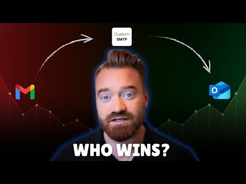 World’s BIGGEST Cold Email Deliverability Test (Gmail vs Outlook vs SMTP)