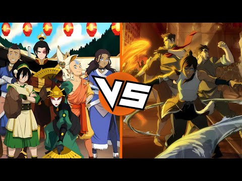 Team Aang vs Team Korra