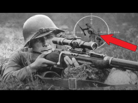 所有人無視了他的「光束間隙狙擊角度」——直到子彈在480碼外擊中了一名德國軍官，過程驚人...
