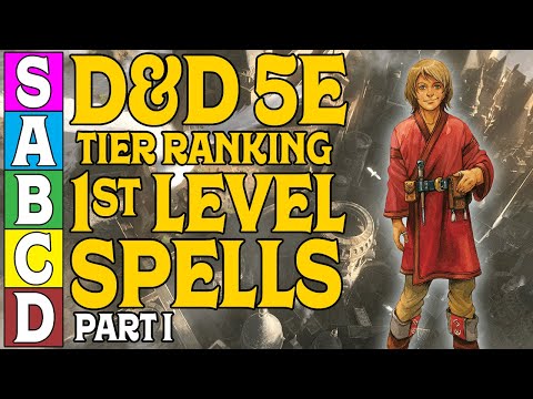 Tier Ranking 1st-Level Spells in D&D 5e (Part 1)