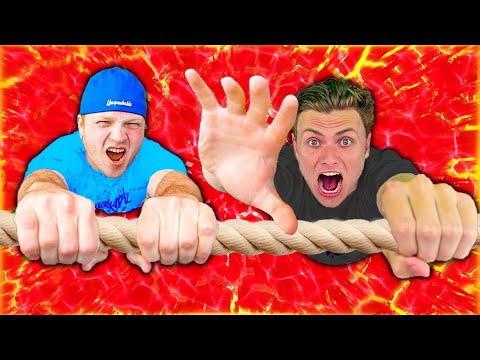 Last to fall in LAVA POOL wins $10,000 (ft Unspeakable)