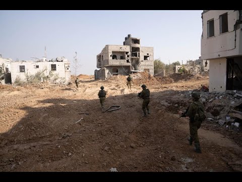 תיעוד מיוחד מעזה: אלון בן דוד עם הכוחות הלוחמים בעומק הרצועה