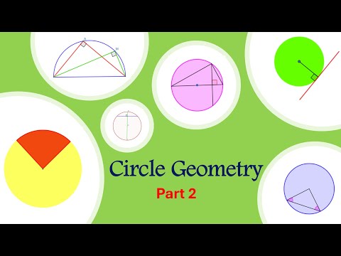 Circle Geometry | 6 Rules You’ll Never Forget! (Part 2) | Step-by-Step Example Included